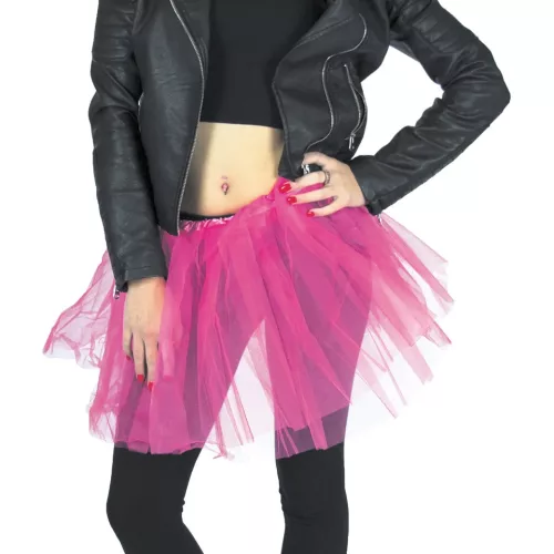 TUTU ROSE FLUO 35CM