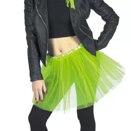 TUTU VERT FLUO 35CM