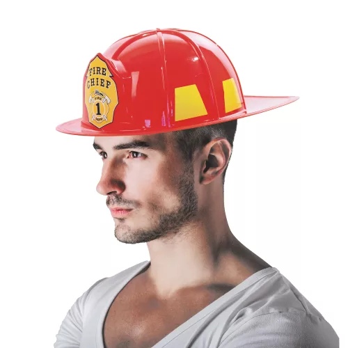 CASQUE POMPIER US ROUGE – Image 2