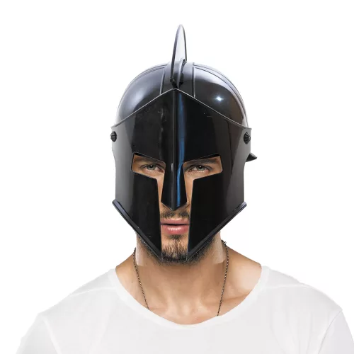 CASQUE CHEVALIER NOIR – Image 2