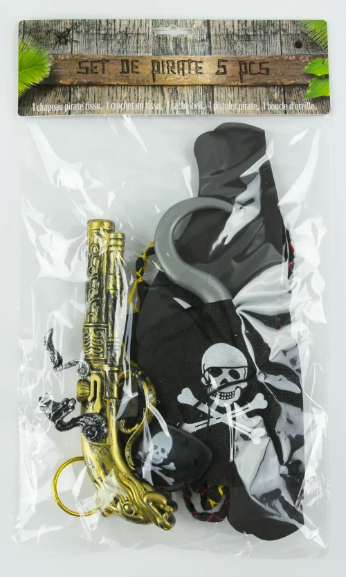 SET PIRATE ENFANT 5PCS – Image 3