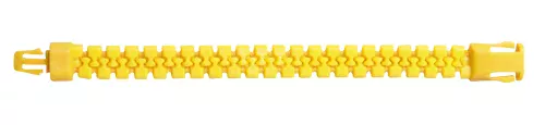 BRACELET ZIP JAUNE – Image 2