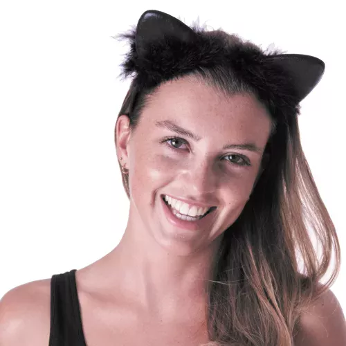 SERRE TETE CHAT NOIR