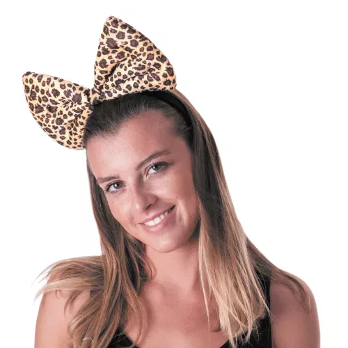 SERRE TETE NOEUD LEOPARD