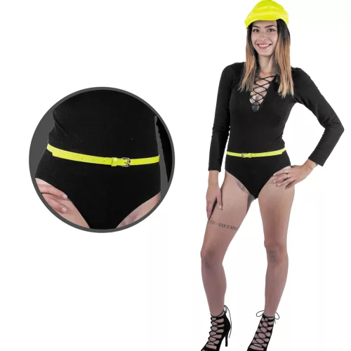 CEINTURE FLUO JAUNE