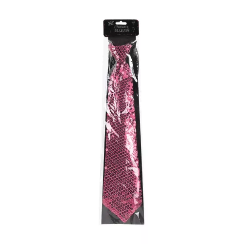 CRAVATE SEQUIN ROSE – Image 2