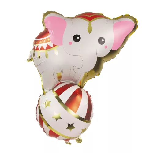 BALLON MYLAR VINTAGE CIRCUS