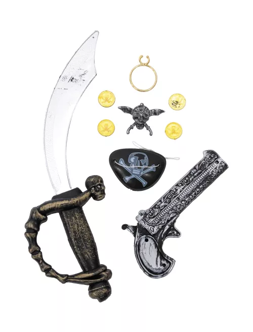 SET PIRATE ENFANT 6PCS