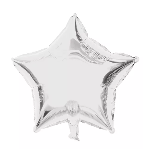 BALLON MYLAR ETOILE ARGENT