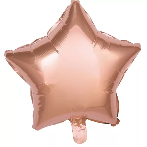 BALLON MYLAR ETOILE ROSE GOLD