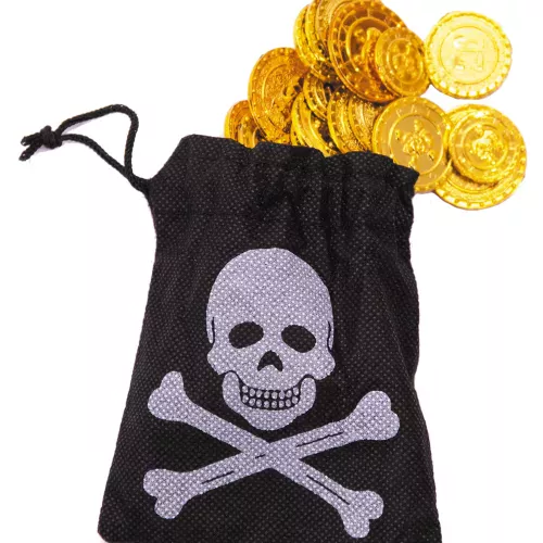 BOURSE PIRATE 50 PIECES OR