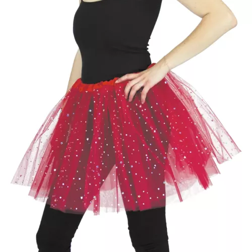 TUTU ROUGE SCINTILLANT LUXE