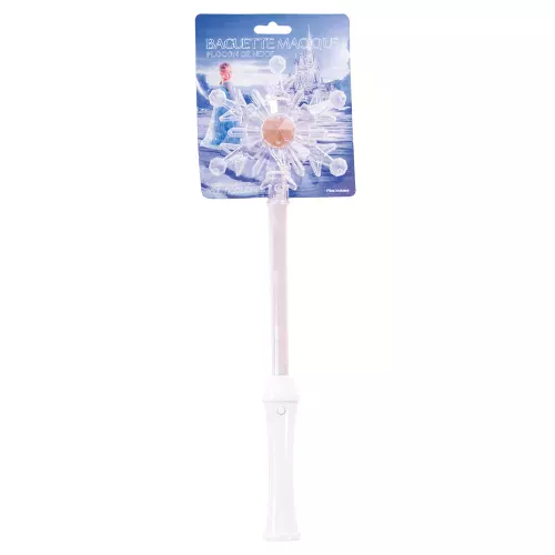 BAGUETTE MAGIQUE FLOCON DE NEIGE 38CM – Image 2