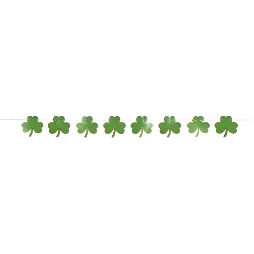 GUIRLANDE TREFLES SAINT PATRICK 3M