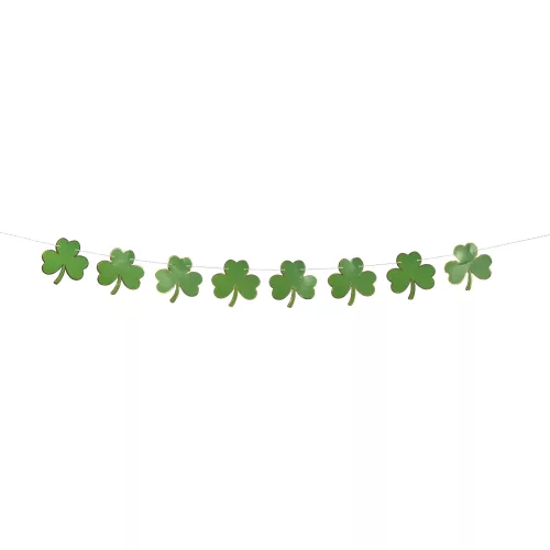 GUIRLANDE TREFLES SAINT PATRICK 3M – Image 2