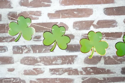 GUIRLANDE TREFLES SAINT PATRICK 3M – Image 3