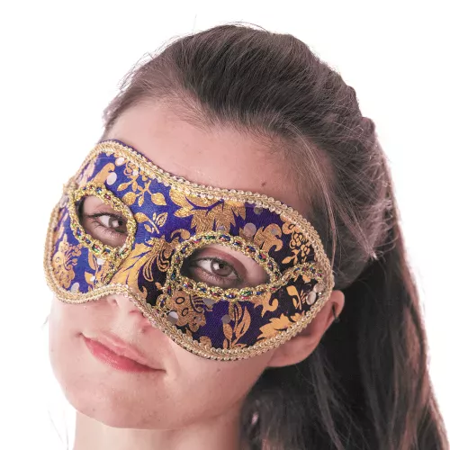 MASQUE CARNAVAL VENISE BLEU