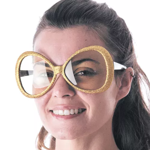 LUNETTES BUTTERFLY OR