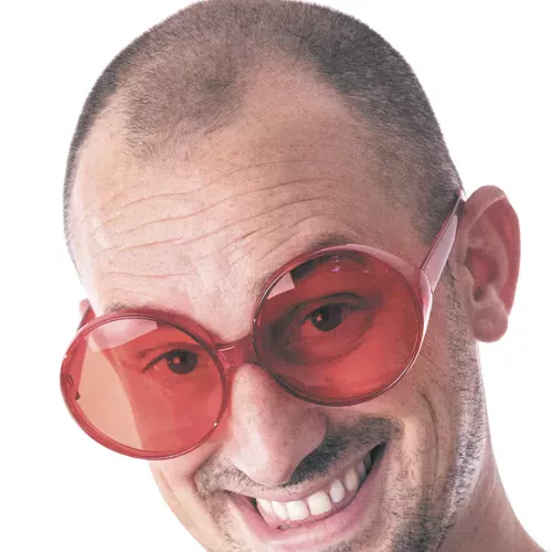 LUNETTES HIPPY ROUGES GEANTES