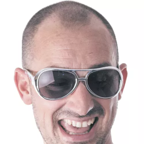LUNETTES ROCKER ARGENT