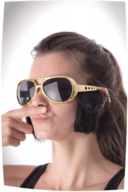 LUNETTES ROCKER OR + PATTES – Image 2