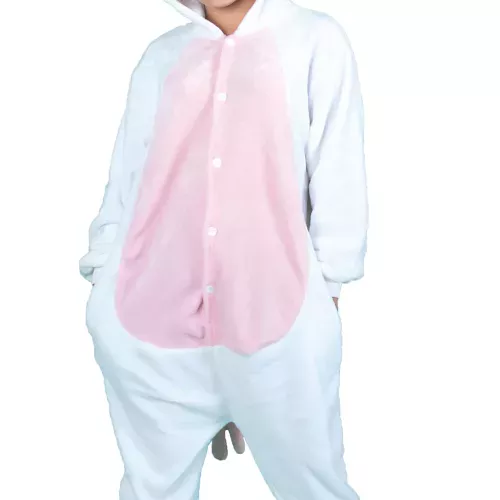 COSTUME KIGURUMI LICORNE ROSE ET BLANCHE ENFANT T 11/14 ANS