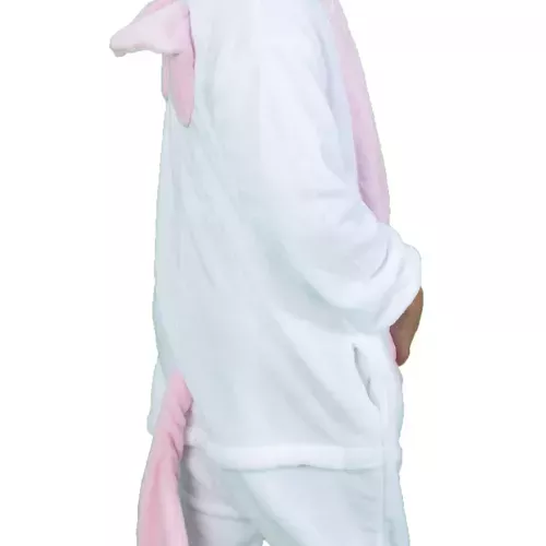 COSTUME KIGURUMI LICORNE ROSE ET BLANCHE ENFANT T 7/9 ANS