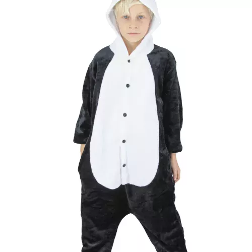 COSTUME KIGURUMI PANDA ENFANT T 7/9 ANS