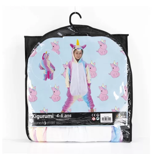 COSTUME KIGURUMI LICORNE ARC EN CIEL ENFANT T 4/6ANS – Image 3