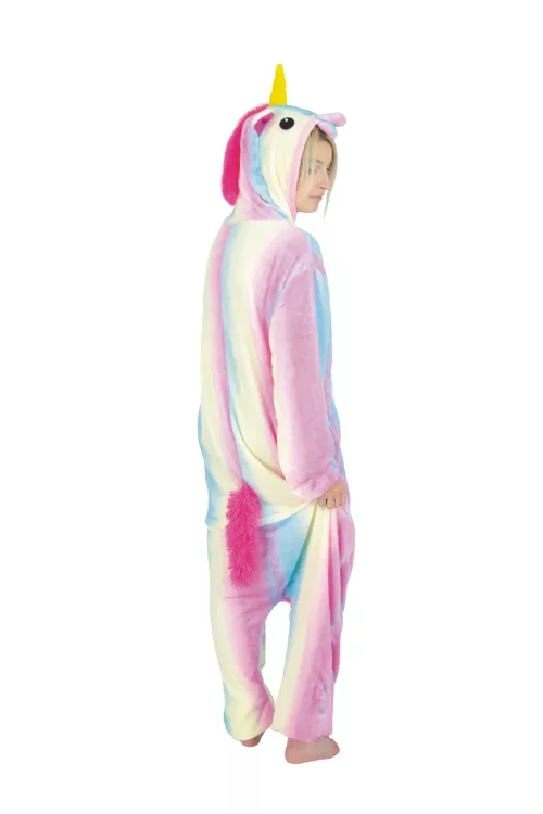 COSTUME KIGURUMI LICORNE ARC EN CIEL ADULTE – Image 2
