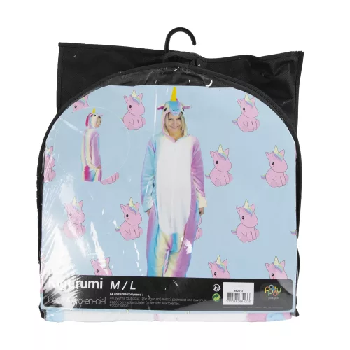 COSTUME KIGURUMI LICORNE ARC EN CIEL ADULTE – Image 3
