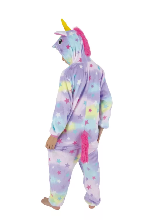 COSTUME KIGURUMI LICORNE AVEC ETOILES ENFANT T 7/9 ANS – Image 2