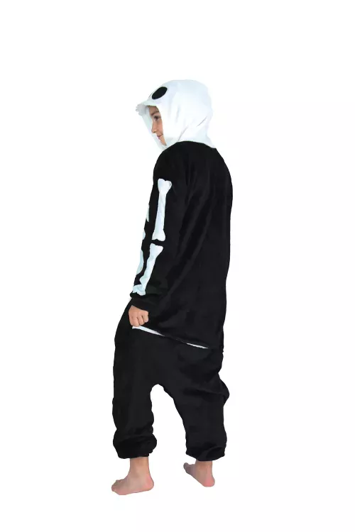 COSTUME KIGURUMI SQUELETTE ENFANT T 11/14 ANS – Image 2