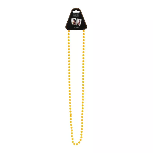 COLLIER PERLES ORANGE – Image 2
