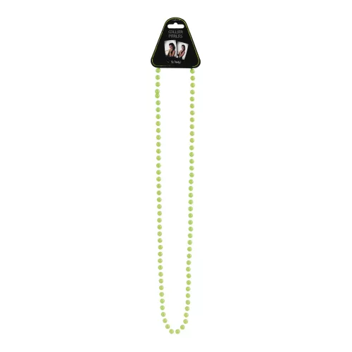 COLLIER PERLES VERT – Image 2