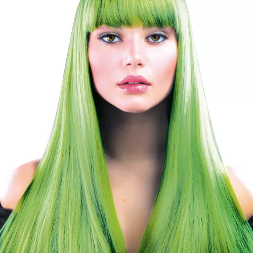 PERRUQUE LOLA VERT NEON