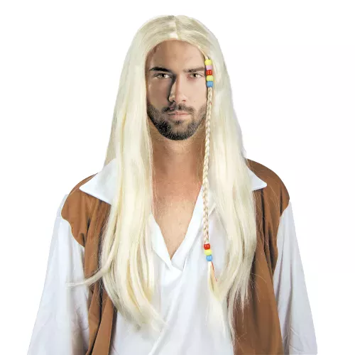 PERRUQUE HIPPIE BLONDE – Image 2