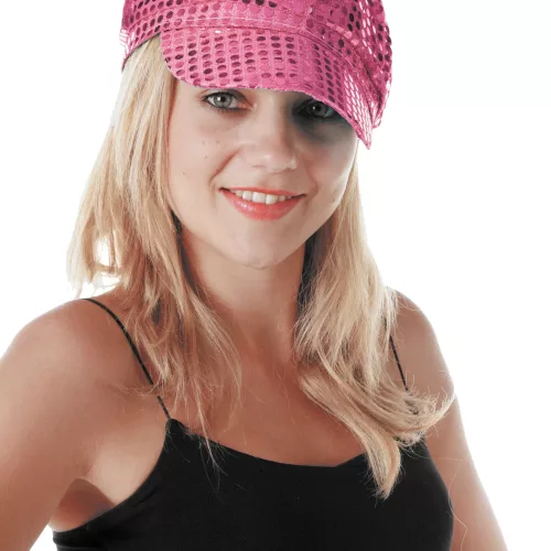 CASQUETTE DISCO ROSE