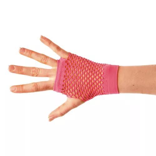 MITAINES FLUO ROSES