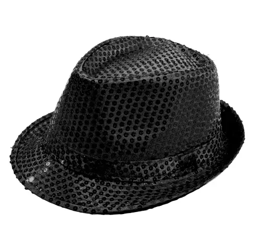 BORSALINO SEQUIN NOIR