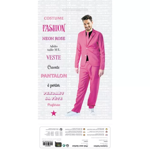 COSTUME FASHION NEON ROSE – Image 2