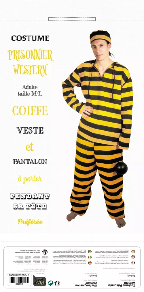 COSTUME PRISONNIER WESTERN – Image 2