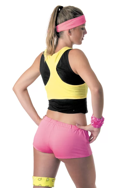 MINI SHORT FLUO ROSE – Image 2