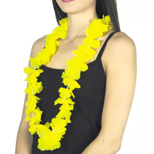 COLLIER HAWAI JAUNE