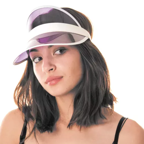 VISIERE POKER VIOLETTE