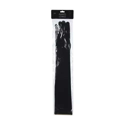 GANTS LONGS NOIRS 56CM – Image 2