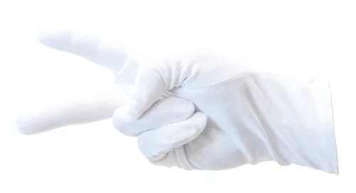 GANTS BLANCS ADULTE – Image 2