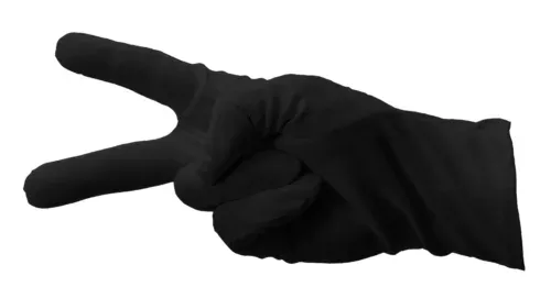 GANTS NOIRS ADULTE – Image 2