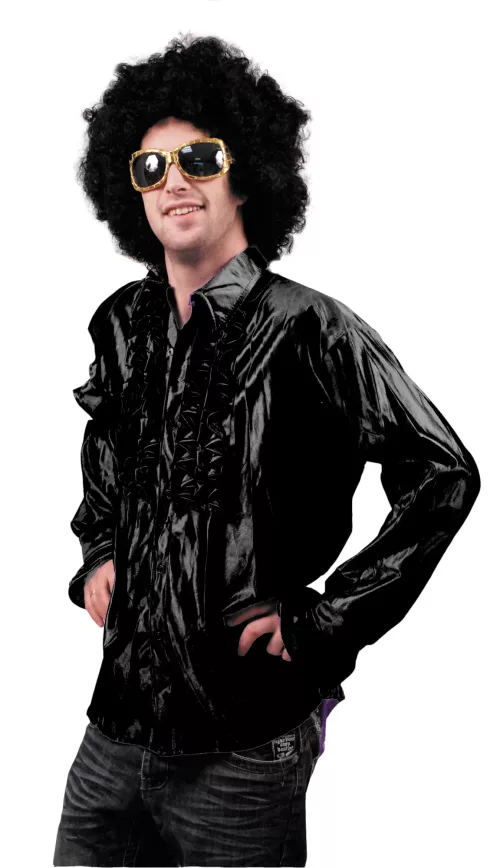 CHEMISE DISCO NOIRE