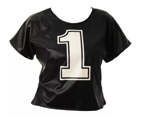 TEE-SHIRT POMPOM GIRL NOIR – Image 2